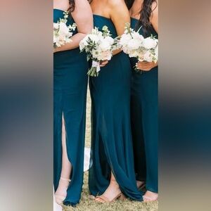 Elegant Teal Bridesmaid Dresses